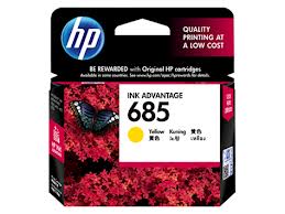 HP 685 Yellow Ink Cartridge CZ124AA